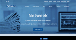 Desktop Screenshot of netweek.it