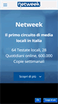 Mobile Screenshot of netweek.it