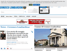 Tablet Screenshot of cernusco-lombardone.netweek.it