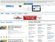 Tablet Screenshot of isorella.netweek.it
