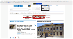 Desktop Screenshot of cornaredo.netweek.it